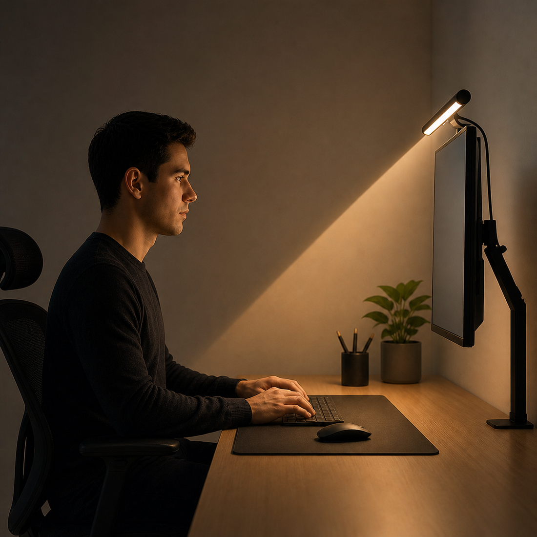 How to Reduce Eye Strain While Working (Complete Guide)