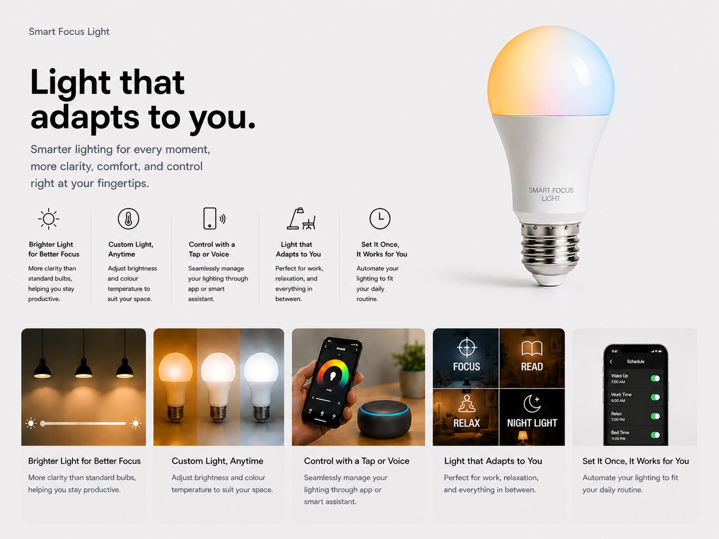 Smart Focus Light